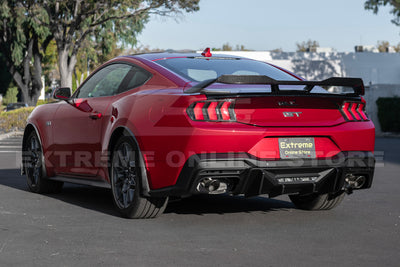 2024-Up Mustang Rear Bumper Diffuser Dual Tips