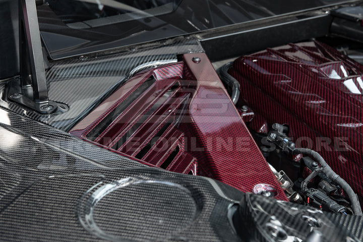 Corvette C8 Coupe Engine Cover W/ Bay Panel Insert