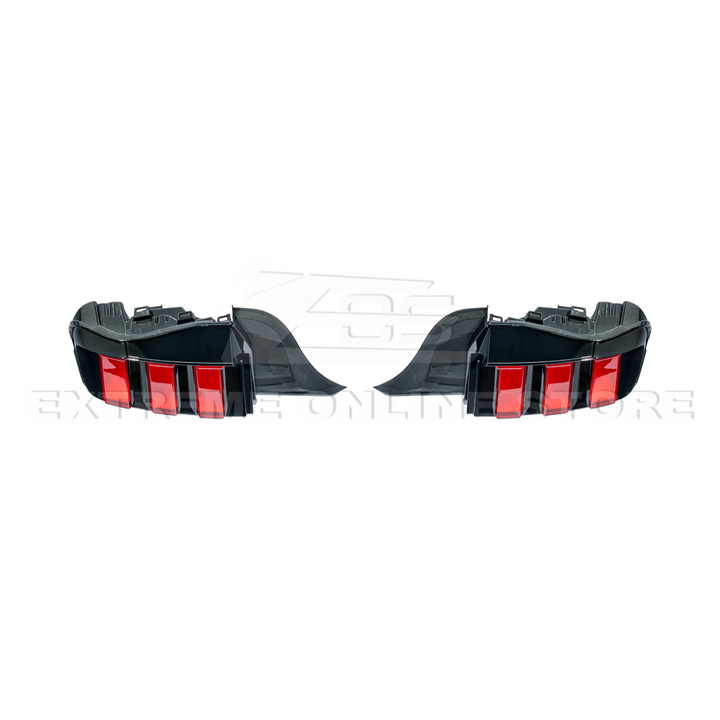 2024-Up Ford Mustang S650 EURO Sequential Signal LED Clear Rear Taillights