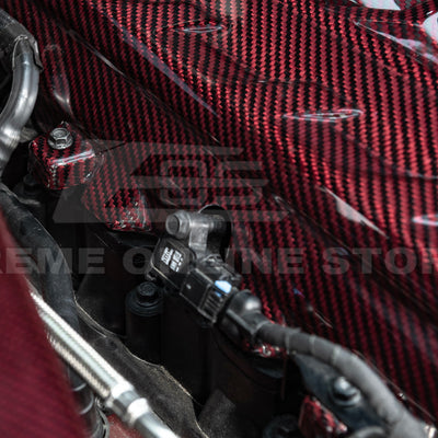 2020-Up Corvette C8 DRY CARBON FIBER LT2 Rear Engine Cover