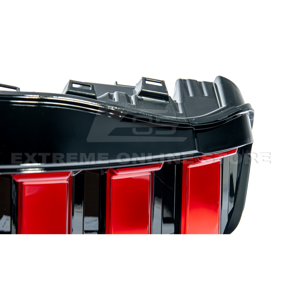 2024-Up Ford Mustang S650 EURO Sequential Signal LED Clear Rear Taillights