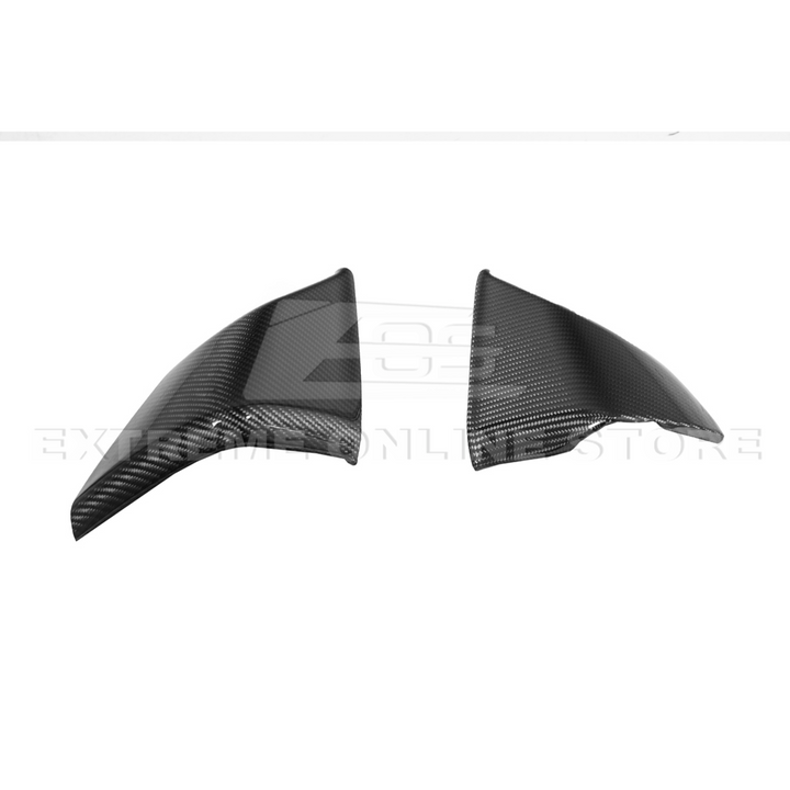 Corvette C8 DRY CARBON FIBER Upper Dashboard Instrument Side Panel Cover