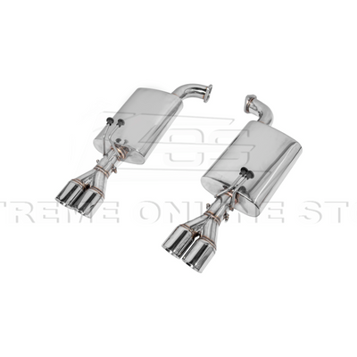 2008-2009 Pontiac G8 T-304 Muffler Delete Quad Tips Axle Back Exhaust
