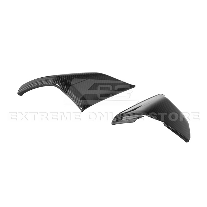 Corvette C8 DRY CARBON FIBER Upper Dashboard Instrument Side Panel Cover