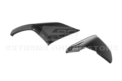 Chevrolet Corvette C8 Carbon Fiber Upper Dashboard Instrument Side Panel Cover