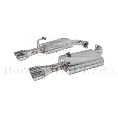 2008-2009 Pontiac G8 T-304 Muffler Delete Quad Tips Axle Back Exhaust