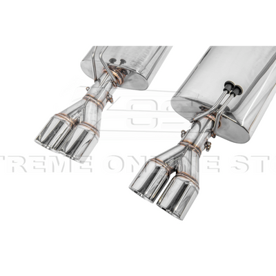 2008-2009 Pontiac G8 T-304 Muffler Delete Quad Tips Axle Back Exhaust