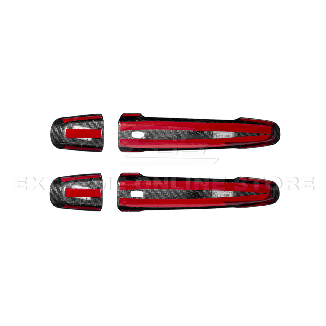 2019-24 Camaro Dry Carbon Fiber Overlay Door Handle Cover