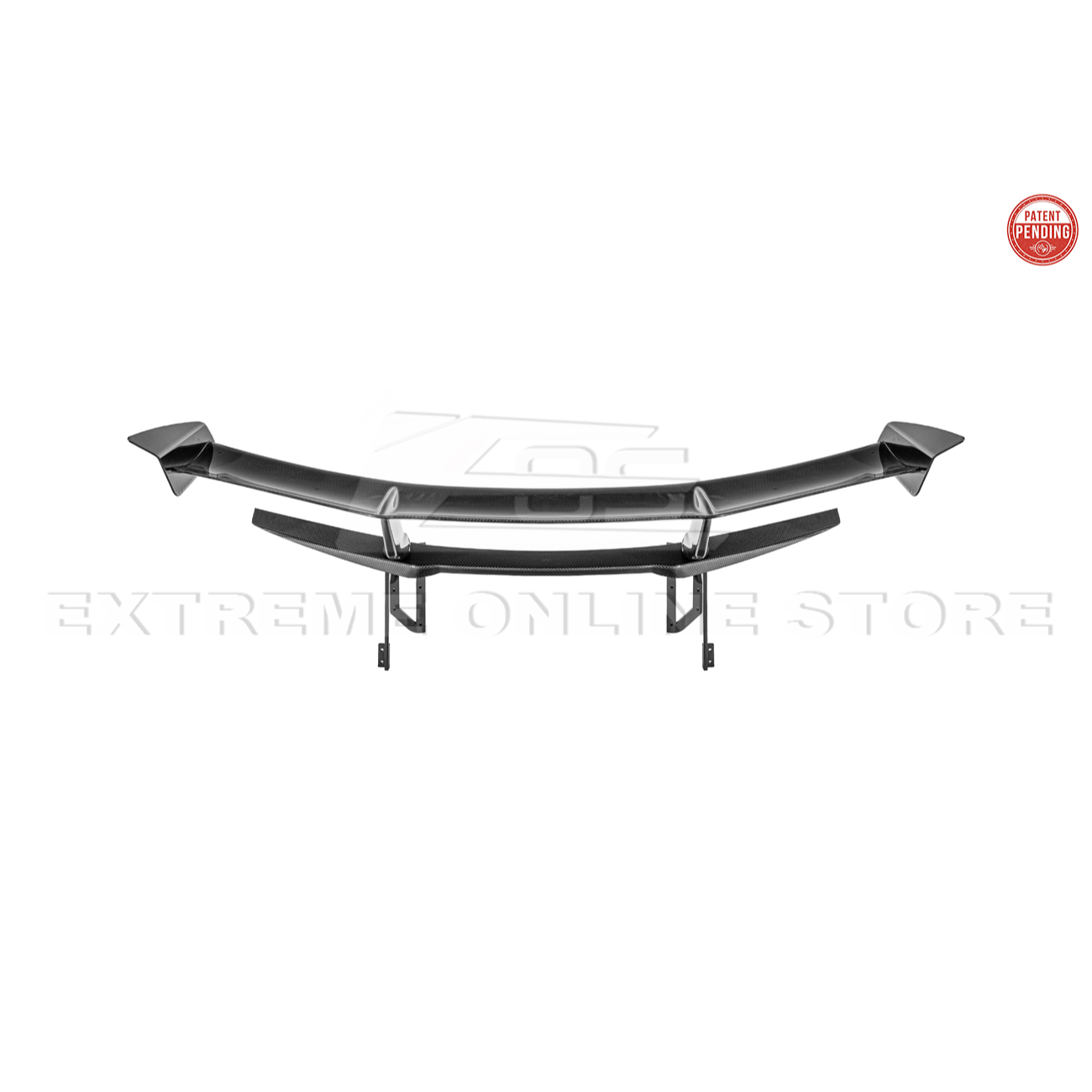 Corvette C8 ZR1 Style Rear High Wing Spoiler Bracket