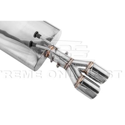2008-2009 Pontiac G8 T-304 Muffler Delete Quad Tips Axle Back Exhaust