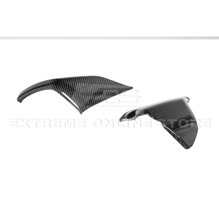 Corvette C8 DRY CARBON FIBER Upper Dash Instrument Panel Cover Kit