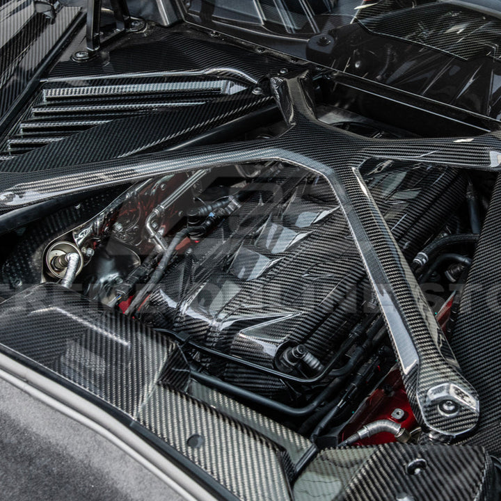 Chevrolet Corvette C8 DRY CARBON FIBER X-Brace