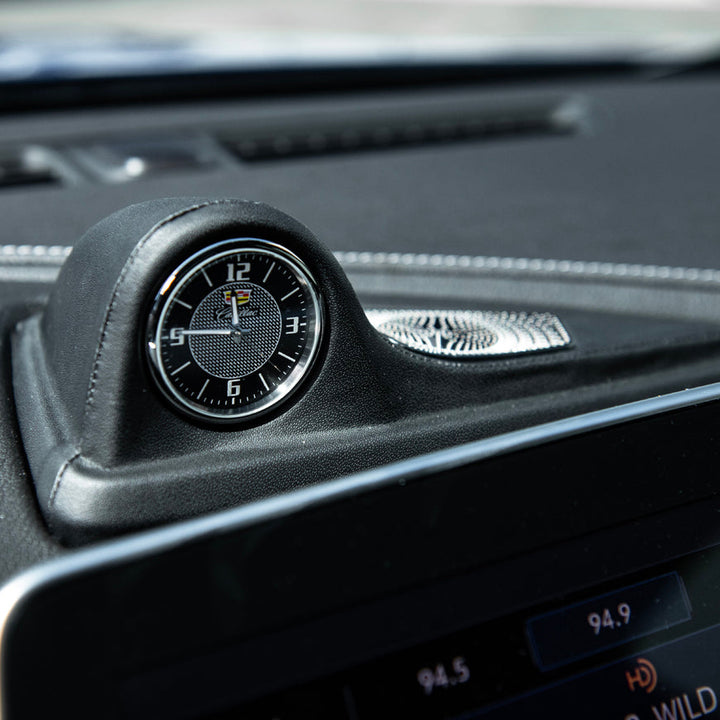 2020-24 Cadillac CT5 | Leather Dashboard Center Analog Clock &amp; Speaker Pod