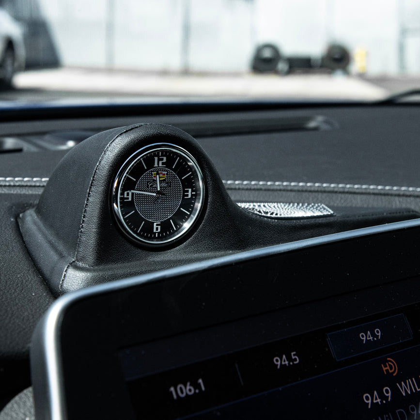 2020-24 Cadillac CT5 | Leather Dashboard Center Analog Clock &amp; Speaker Pod