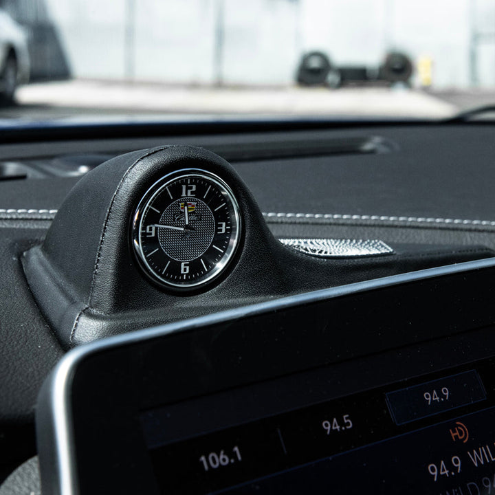 2020-24 Cadillac CT5 | Leather Dashboard Center Analog Clock &amp; Speaker Pod