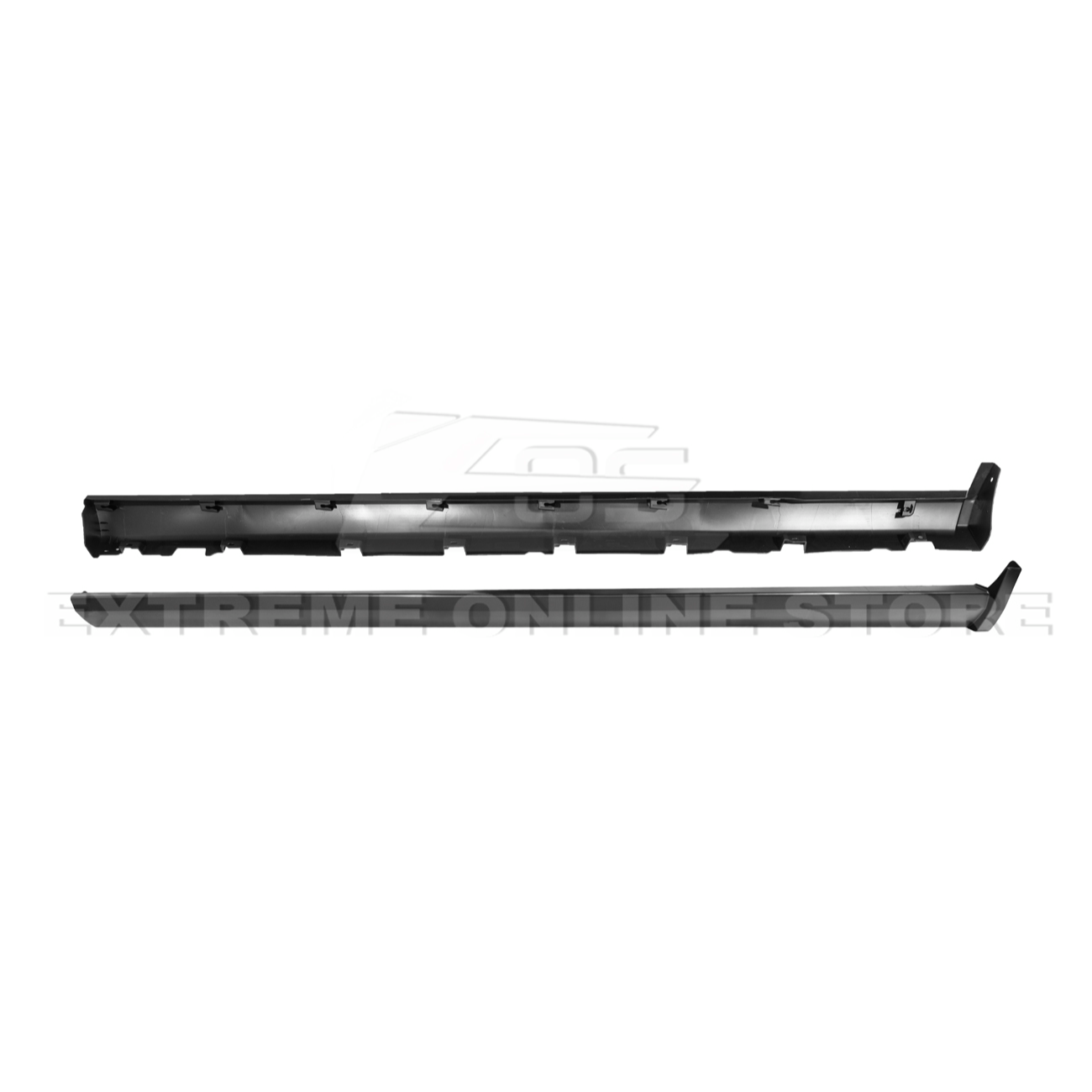 2010-14 Ford S197 Mustang GT500 Style Side Skirts Extension Pair