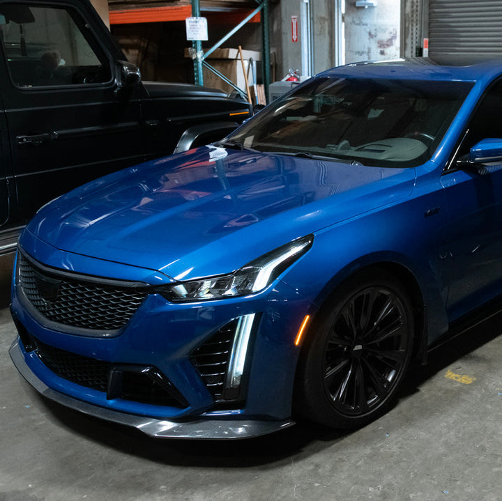2020-Up Cadillac CT5 | Front Bumper Amber LED Side Marker Lights