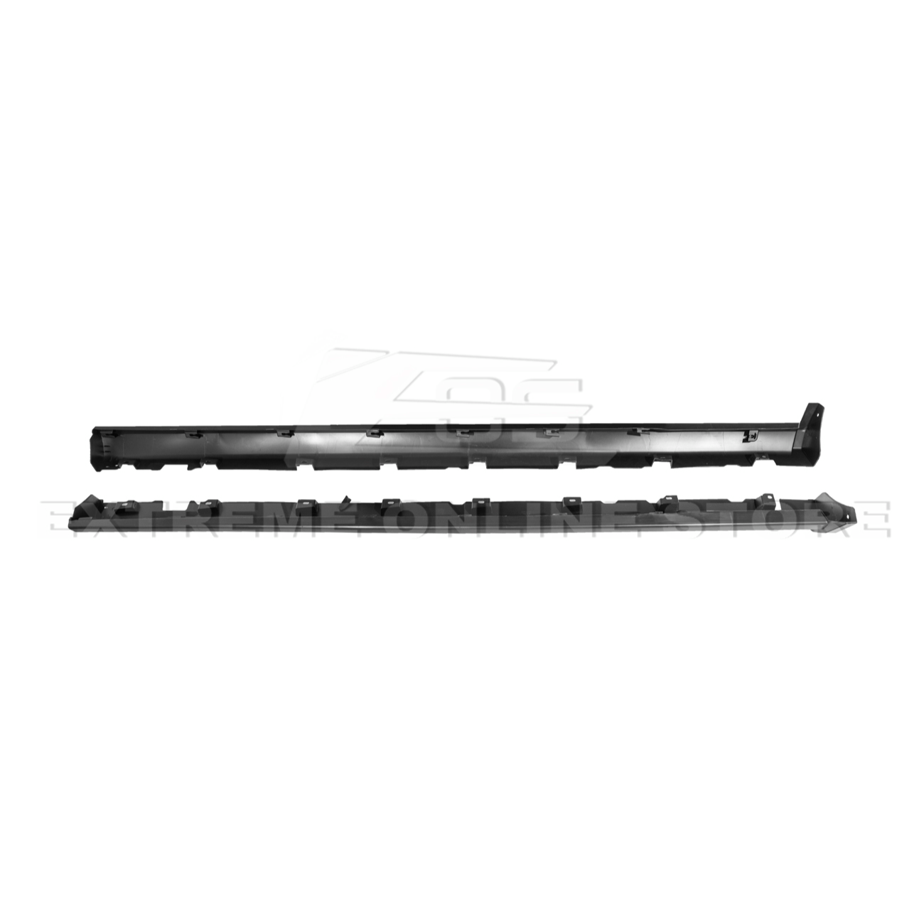2010-14 Ford S197 Mustang GT500 Style Side Skirts Extension Pair