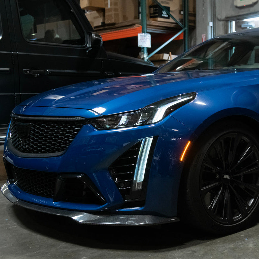 2020-Up Cadillac CT5 | Front Bumper Amber LED Side Marker Lights