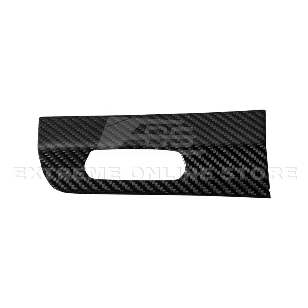 Corvette C8 DRY CARBON FIBER HUD Headlight Switch Button Panel Cover