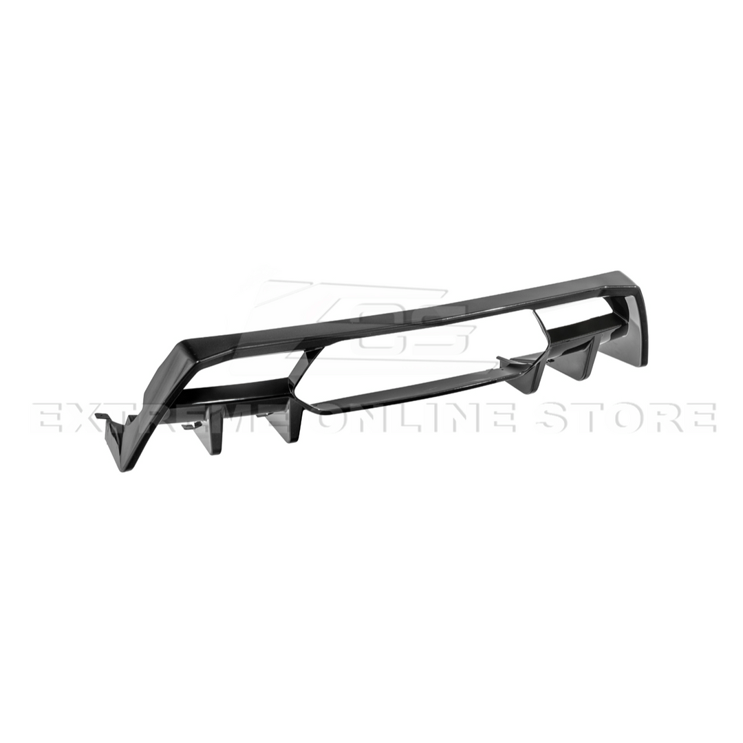 2023-Up Corvette C8 Z06 Rear Bumper Finned Diffuser