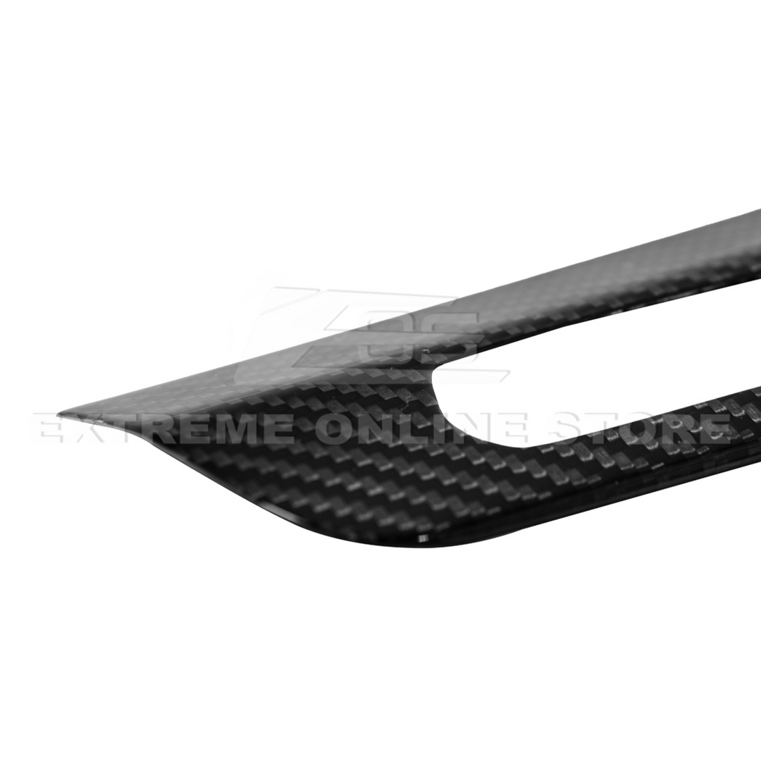 Corvette C8 DRY CARBON FIBER HUD Headlight Switch Button Panel Cover
