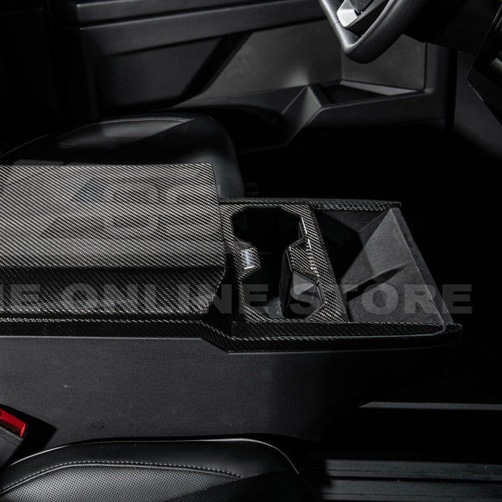 2024-Up Tesla Cybertruck Center Cup Holder Cover