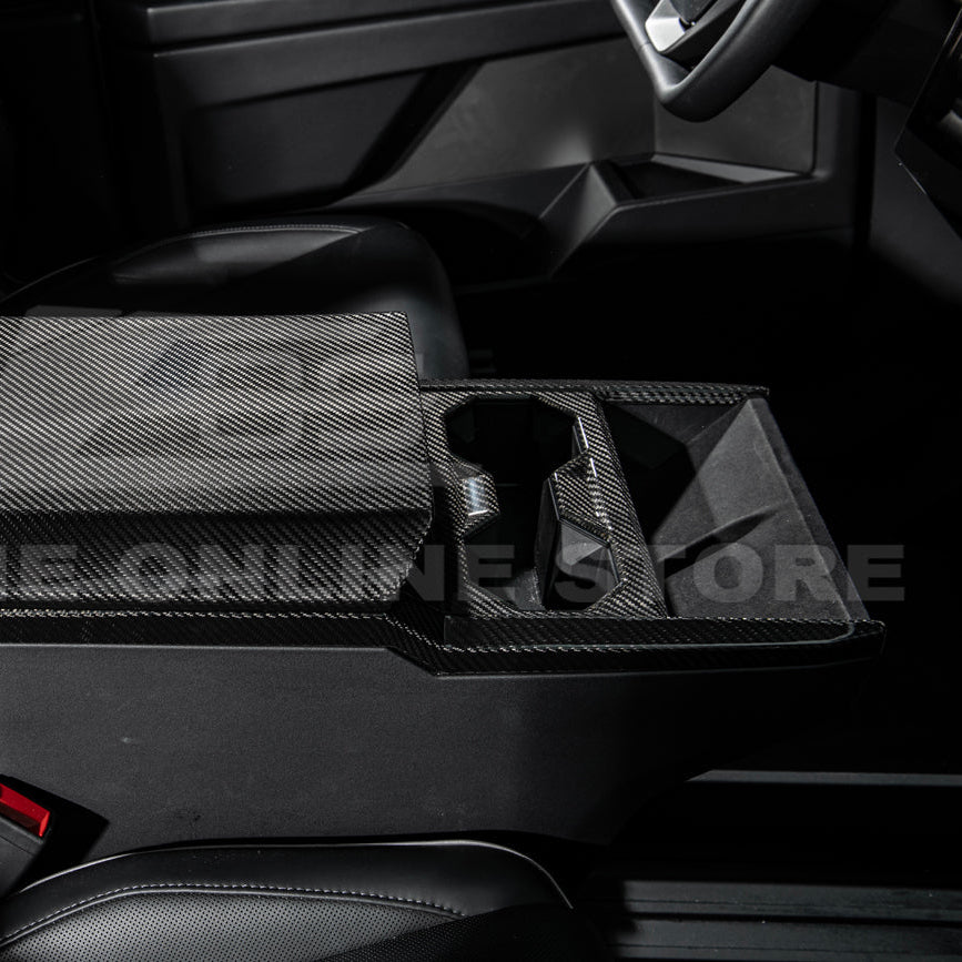 2024-Up Tesla Cybertruck Center Cup Holder Cover