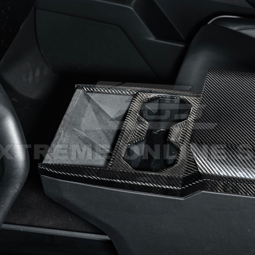 2024-Up Tesla Cybertruck Center Cup Holder Cover