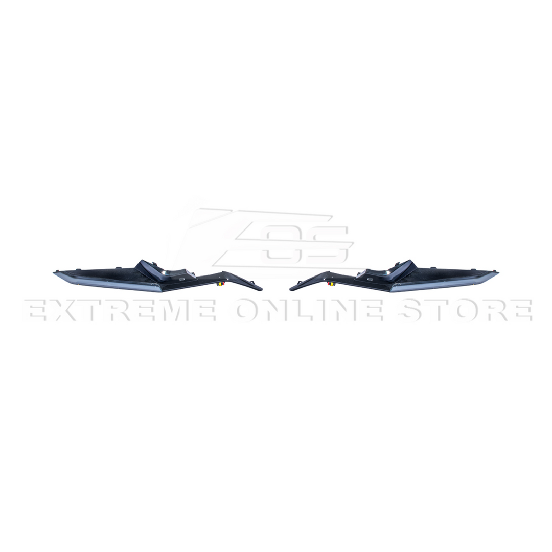 Corvette C8 Z06 Models Sequential LED DRL Light Bar Bezel Insert