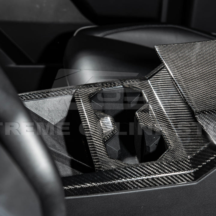 2024-Up Tesla Cybertruck Center Cup Holder Cover