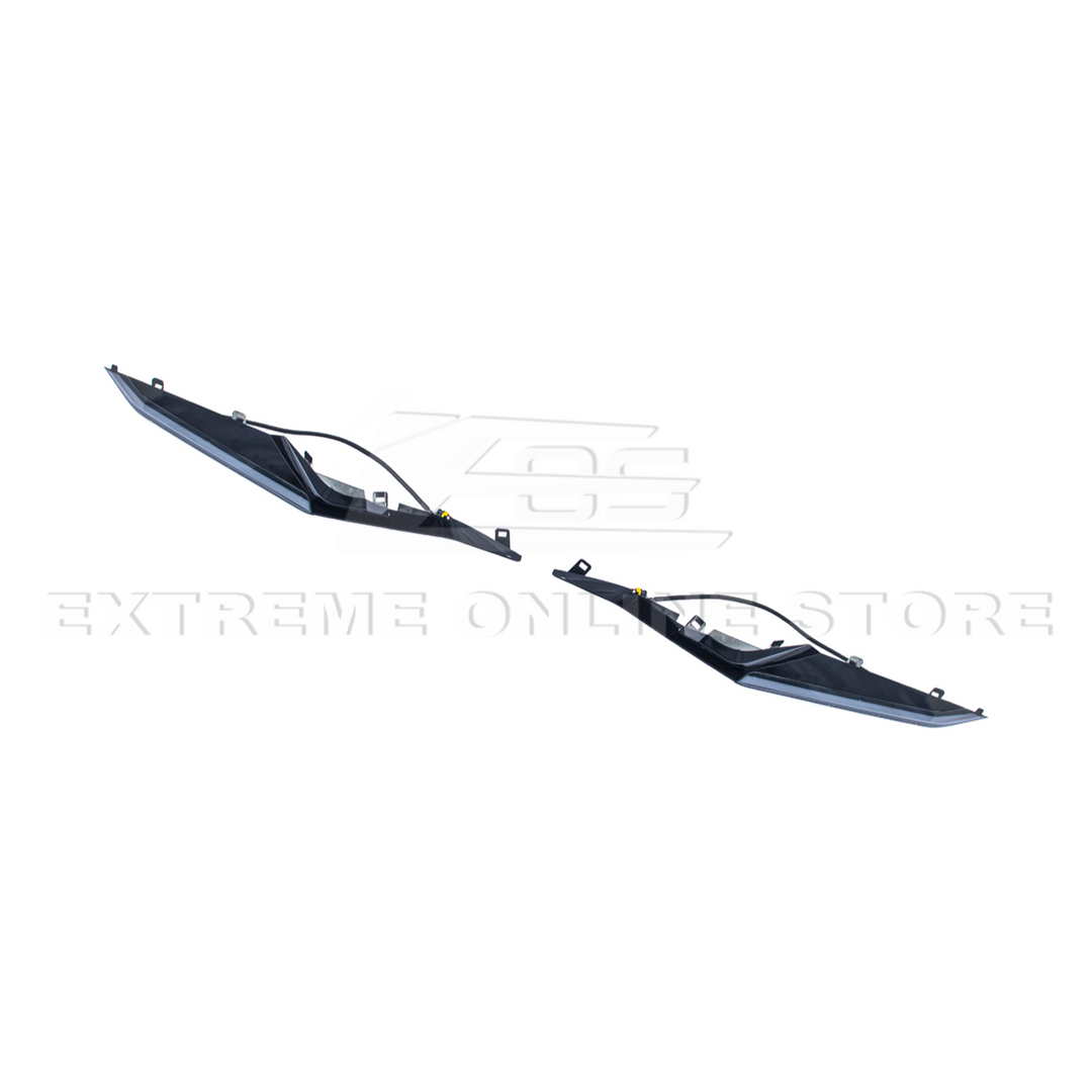 Corvette C8 Z06 Models Sequential LED DRL Light Bar Bezel Insert
