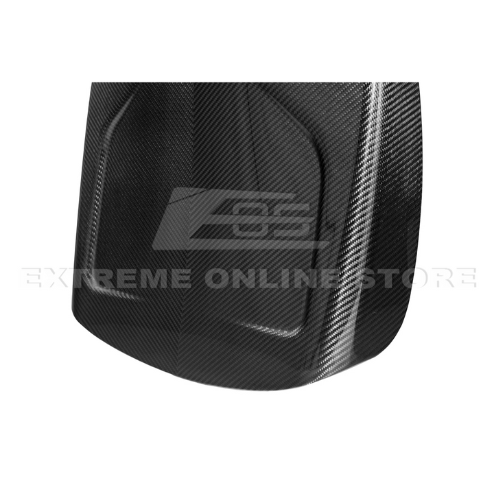 2016-19 CTS-V | ATS-V Dry CARBON FIBER Seat Back Cover