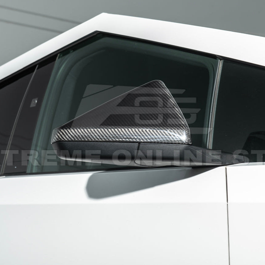 2024-Up Tesla Cybertruck Side Mirror Covers Pair