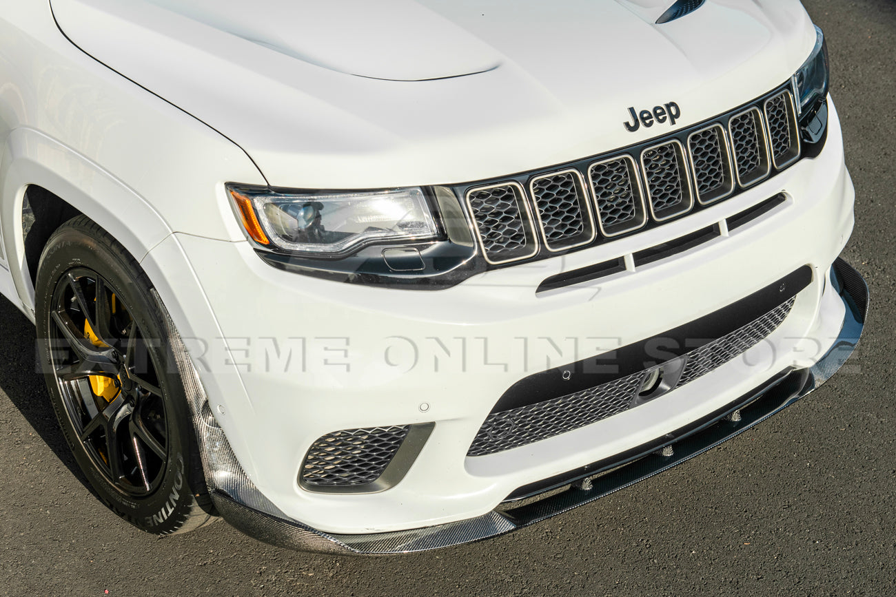 2017-21 Jeep Grand Cherokee SRT Trackhawk Carbon Fiber Front Lip Splitter