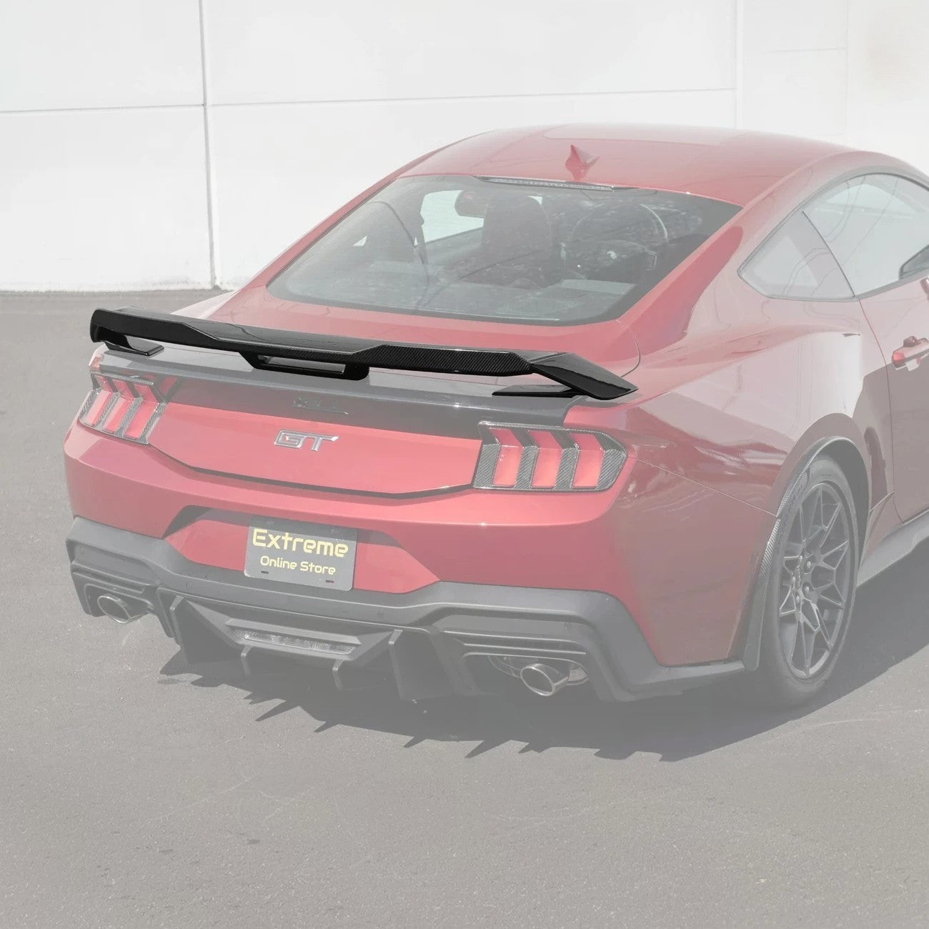 2024-Up Ford Mustang Rear Wing Wickerbill Spoiler