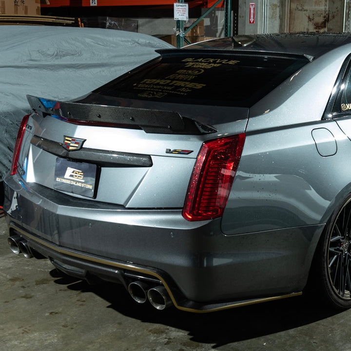 2016-19 Cadillac CTS-V Sedan Rear Roof Top Window Spoiler