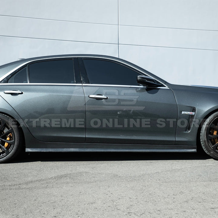2016-19 Cadillac CTS-V | CARBON FIBER Package V2 Side Skirts