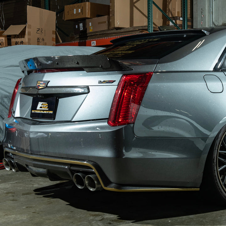 2016-19 Cadillac CTS-V Sedan Rear Roof Top Window Spoiler