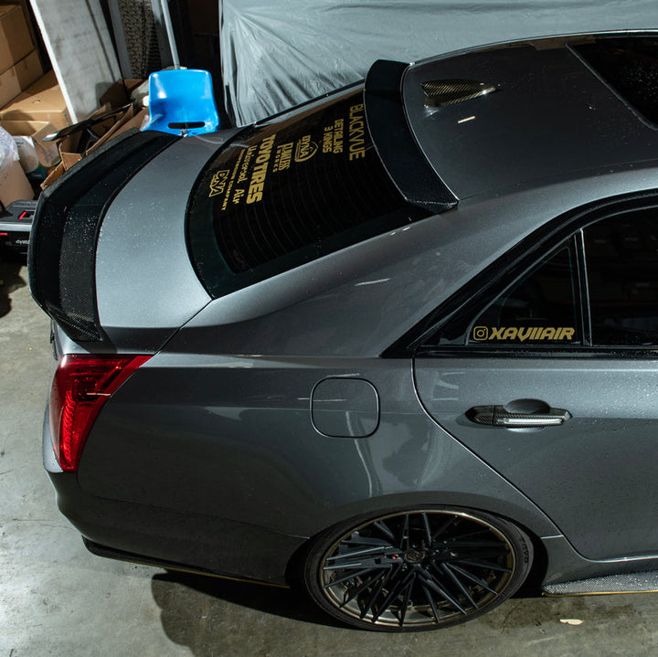 2016-19 Cadillac CTS-V Sedan Rear Roof Top Window Spoiler