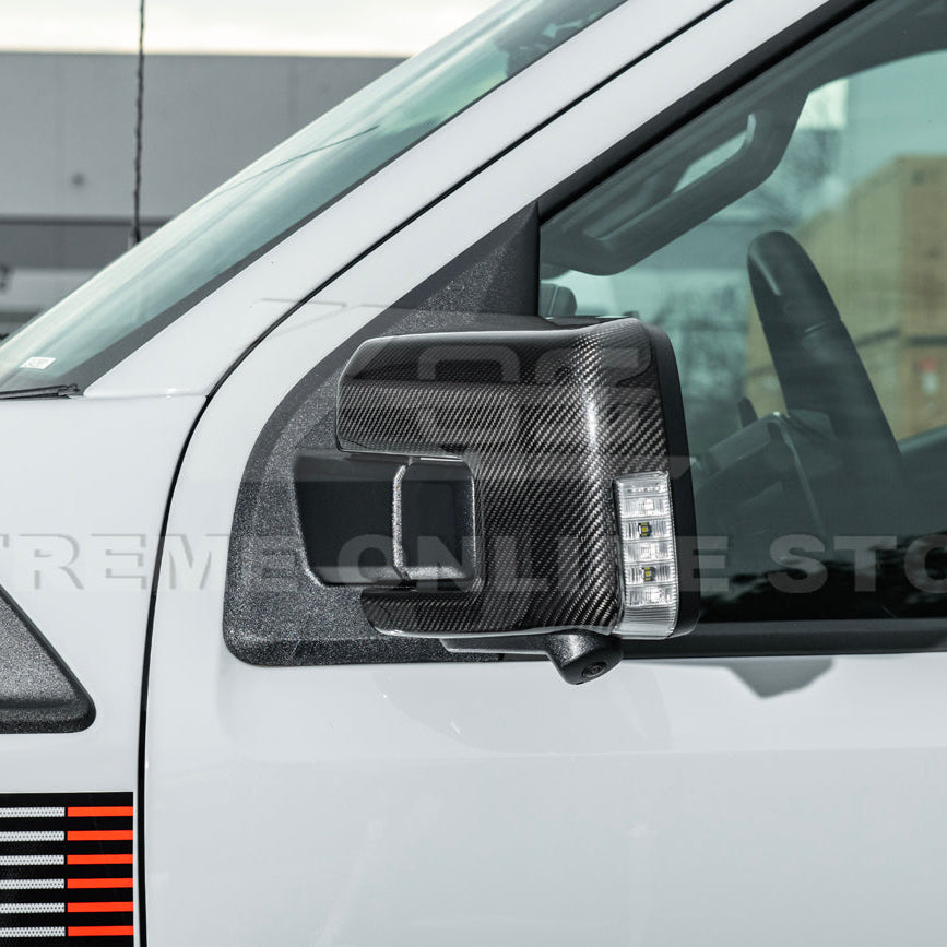 2021-Up Ford F-150 Carbon Fiber Side Mirror Cap Covers