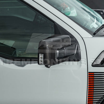 2021-Up Ford F-150 Carbon Fiber Side Mirror Cap Covers