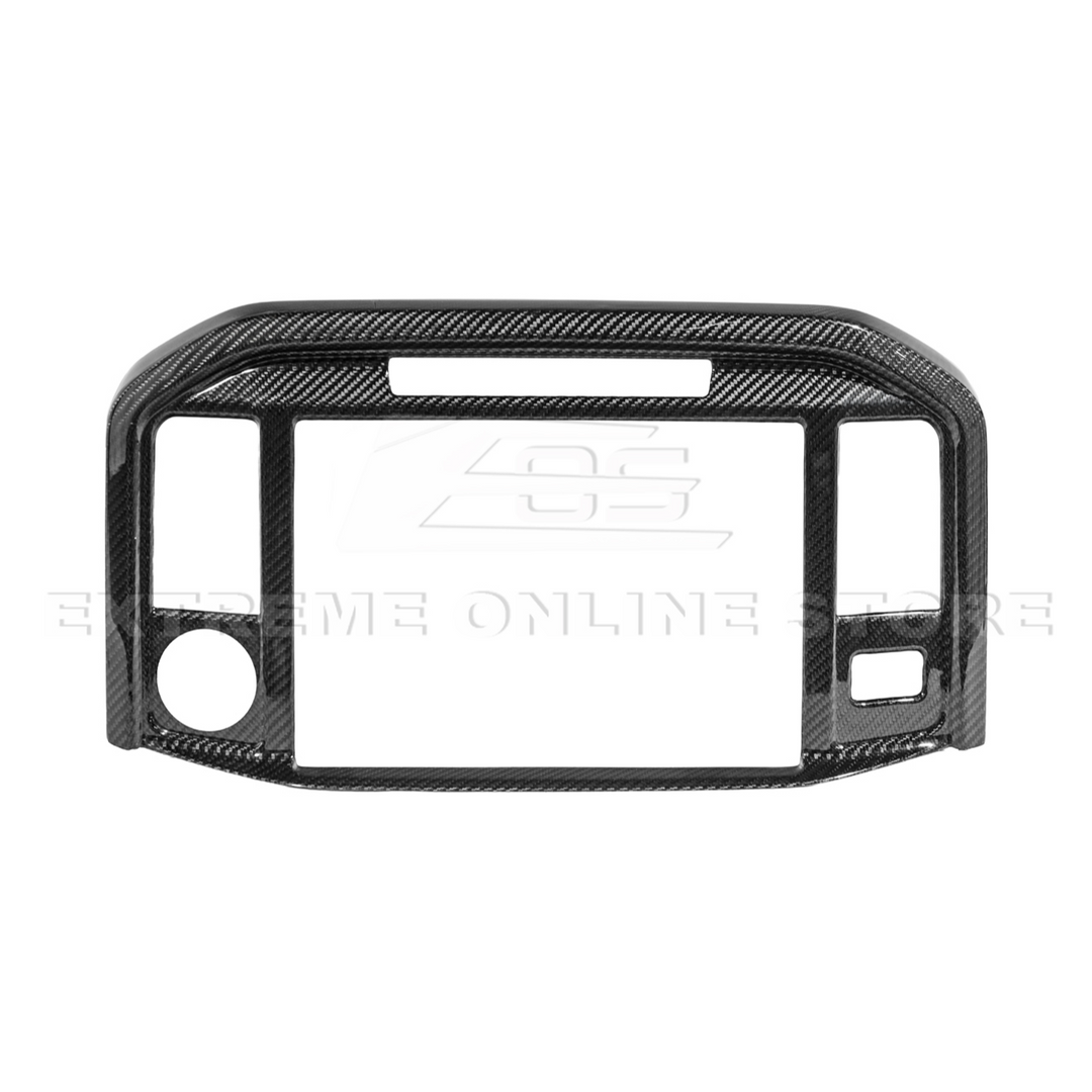 2021-Up Ford F-150 CARBON FIBER Monitor Infotainment Screen Cover