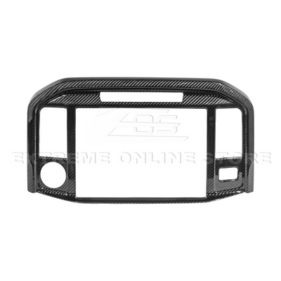 2021-Up Ford F-150 CARBON FIBER Monitor Infotainment Screen Cover