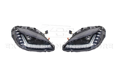 2005-13 Corvette C6 l C7 Style Projector LED Sequential Signal Turn Headlights