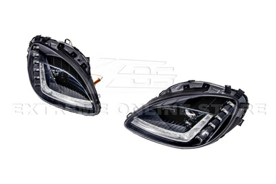 2005-13 Corvette C6 l C7 Style Projector LED Sequential Signal Turn Headlights