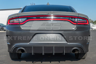 2015-Up Dodge Charger SRT Hellcat Conversion Rear Bumper Cover