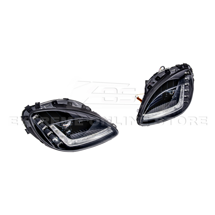 2005-13 Corvette C6 l C7 Style Projector LED Sequential Signal Turn Headlights
