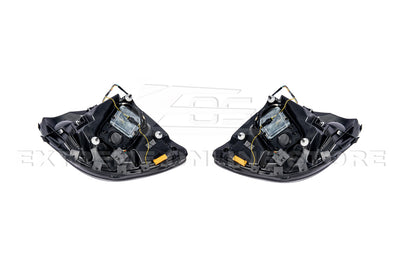 2005-13 Corvette C6 l C7 Style Projector LED Sequential Signal Turn Headlights