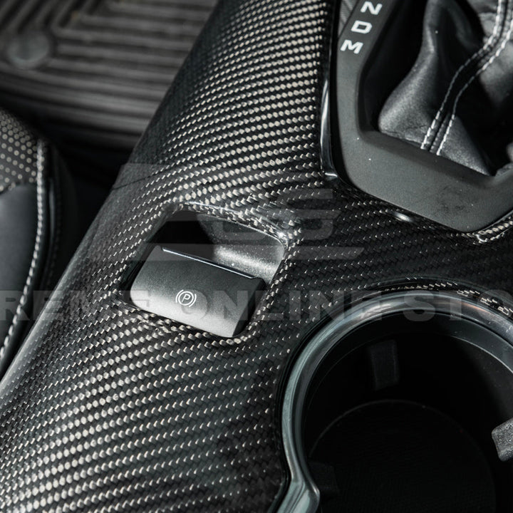 2024-Up Ford Mustang DRY CARBON FIBER All Inclusive Center Console Cover